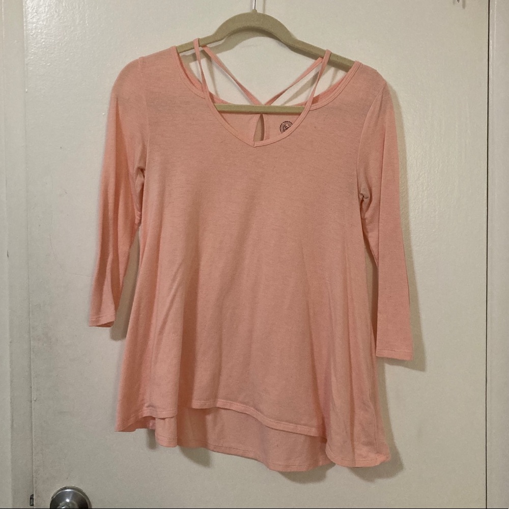 Pink long sleeve tshirt